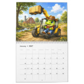 Calendrier mural Dino Days à la ferme (Jan 2027)