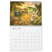 Calendrier mural Dino Days à la ferme (Feb 2027)