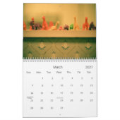 Calendrier Mural Dinosaures conquérant 2011 (Mar 2027)