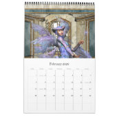 Calendrier Mural Dossier d'art d'imaginaire de KRW (Feb 2026)