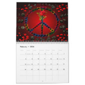 Calendrier Mural Douze mois de paix (Feb 2026)