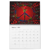 Calendrier Mural Douze mois de paix (Feb 2027)