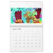 Calendrier Mural Dragon et pierres gemmes (Jan 2027)