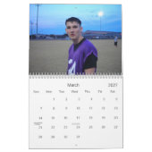 Calendrier Mural Dragons blancs - customisés (Mar 2027)