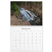 Calendrier mural du parc national 2017 de (Feb 2027)