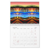 Calendrier mural du pilier 2019 de coucher du (Jan 2027)