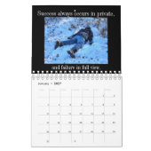 Calendrier Mural Échec et absurdité Anti-de motivation (Jan 2027)