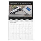 Calendrier Mural Échec et absurdité Anti-de motivation (Mar 2026)