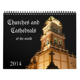 Calendrier Mural églises 2014