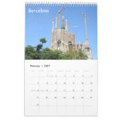 Calendrier Mural Eglises de 12 mois d'Espagne (Feb 2027)