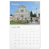 Calendrier Mural Eglises de Toscane de 12 mois (Jan 2027)
