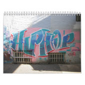 Calendrier Mural Éléments de culture de hip hop (Protection)