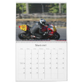 Calendrier Mural Emballage de moto (Mar 2027)