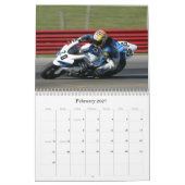 Calendrier Mural Emballage de moto (Feb 2027)