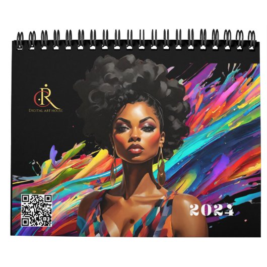Calendrier mural - EmpowHERed Excellence : Femmes  (Dos)