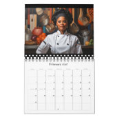 Calendrier mural - EmpowHERed Excellence : Femmes  (Feb 2027)