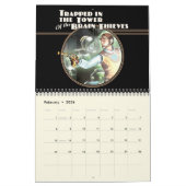 Calendrier Mural Emprisonné dans la tour du cerveau vole le (Feb 2026)