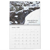Calendrier mural en baisse préféré des eaux (Jan 2027)