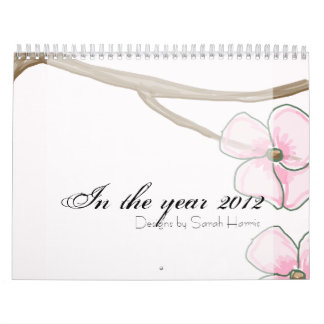 Calendrier Mural En l'année 2012