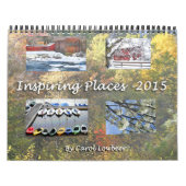 Calendrier Mural Endroits de inspiration 2015 (Protection)