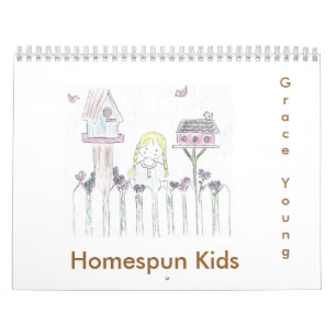 Calendrier Mural Enfants de fabrication domestique