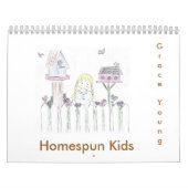 Calendrier Mural Enfants de fabrication domestique (Protection)