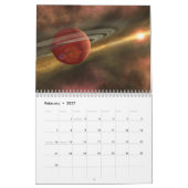 Calendrier Mural Espace extra-atmosphérique (Feb 2027)
