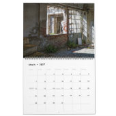 Calendrier Mural Espace perdu à temps abandonné (Mar 2027)