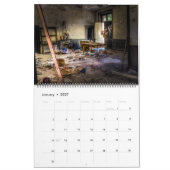 Calendrier Mural Espace perdu à temps abandonné (Jan 2027)