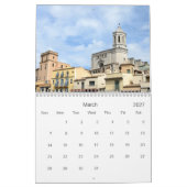 Calendrier mural Espagne de 12 mois (Mar 2027)