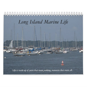 Calendrier Mural Espèce marine du Long Island