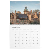 Calendrier mural esthétique Edimbourg Scotland Cit (Jan 2027)