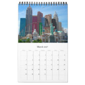 Calendrier Mural États-Unis unis 2026 (Mar 2027)