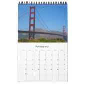 Calendrier Mural États-Unis unis 2026 (Feb 2027)