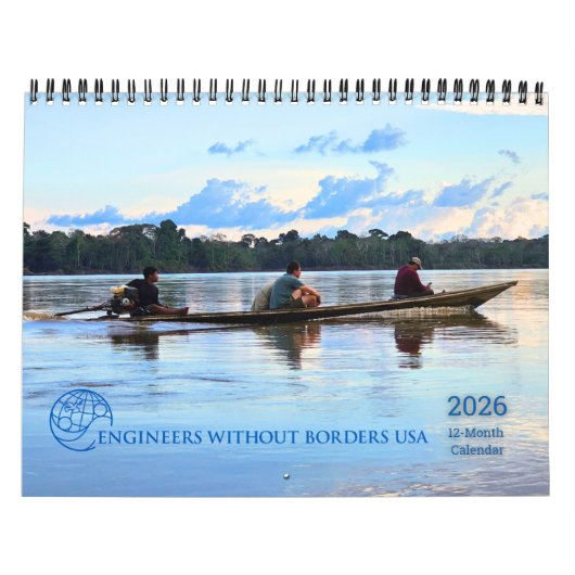 Calendrier mural EWB-USA 2026  (Protection)