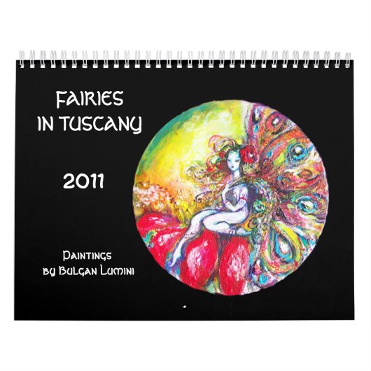 Calendrier Mural FAIRIES EN TOSCANE 2017 Imaginaire (Protection)