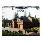 Calendrier Mural Famille de Yudin, 2009 (Protection)