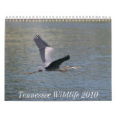 Calendrier Mural Faune 2010 du Tennessee (Protection)
