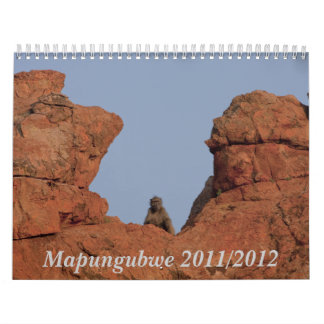 Calendrier Mural Faune 2011/12 de Mapungubwe NP RSA