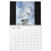 Calendrier Mural Faune capricieuse de 2014 (Jan 2027)