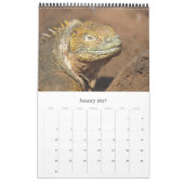 Calendrier Mural faune des îles Galapagos (Jan 2027)