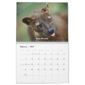 Calendrier Mural Faune du Madagascar (Feb 2027)