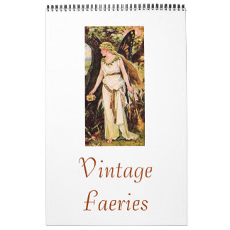Calendrier Mural Féeries vintages