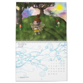 Calendrier Mural fées et anges 2008 (Mar 2027)