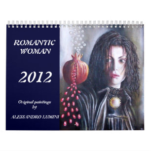 CALENDRIER MURAL FEMME ROMANTIQUE 2011
