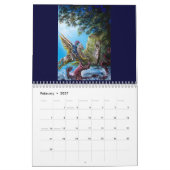 CALENDRIER MURAL FEMME ROMANTIQUE 2011 (Feb 2027)
