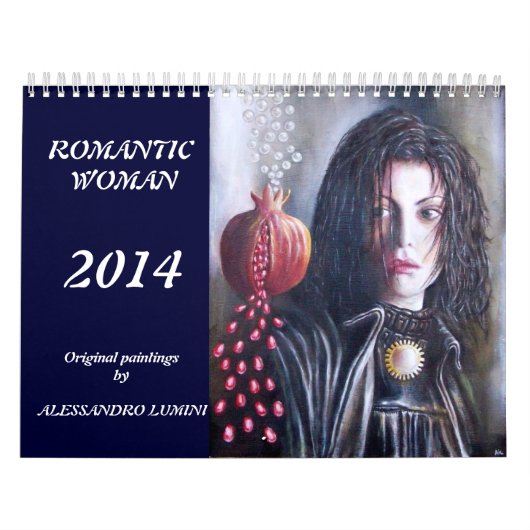CALENDRIER MURAL FEMME ROMANTIQUE 2014 (Protection)
