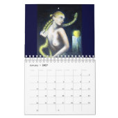CALENDRIER MURAL FEMME ROMANTIQUE 2016 (Jan 2027)