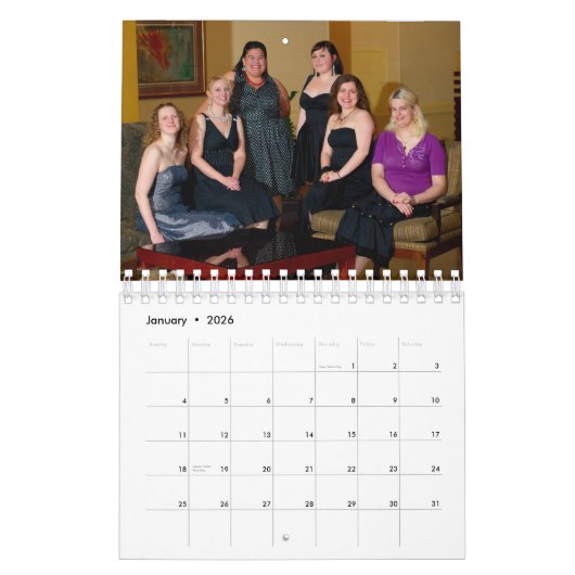 Calendrier Mural Femmes 2010 de PHP (petites) (Jan 2026)