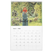 Calendrier Mural Femmes célèbres de la littérature (Mar 2026)